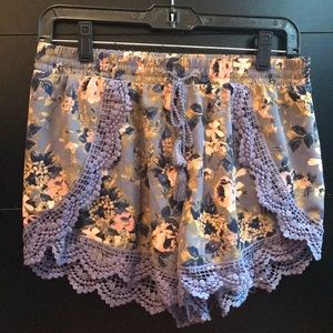Floral Print Shorts